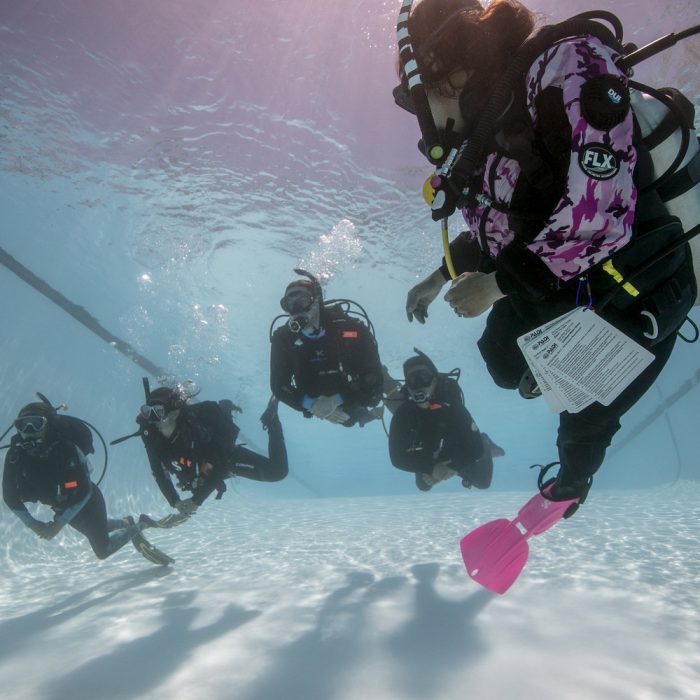 scuba diving course