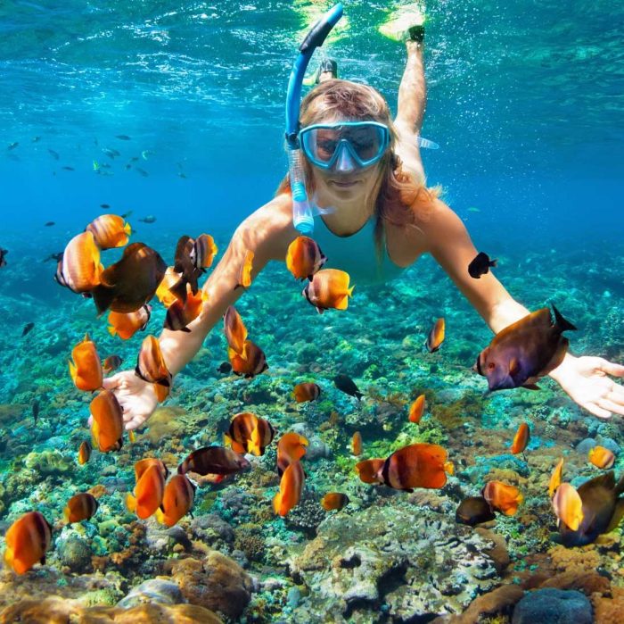 snorkeling Mun island